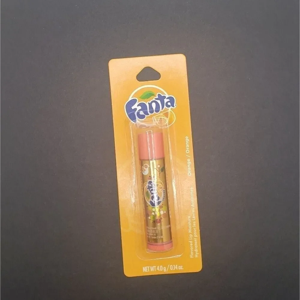 Orange Fanta lip smacker lip balm